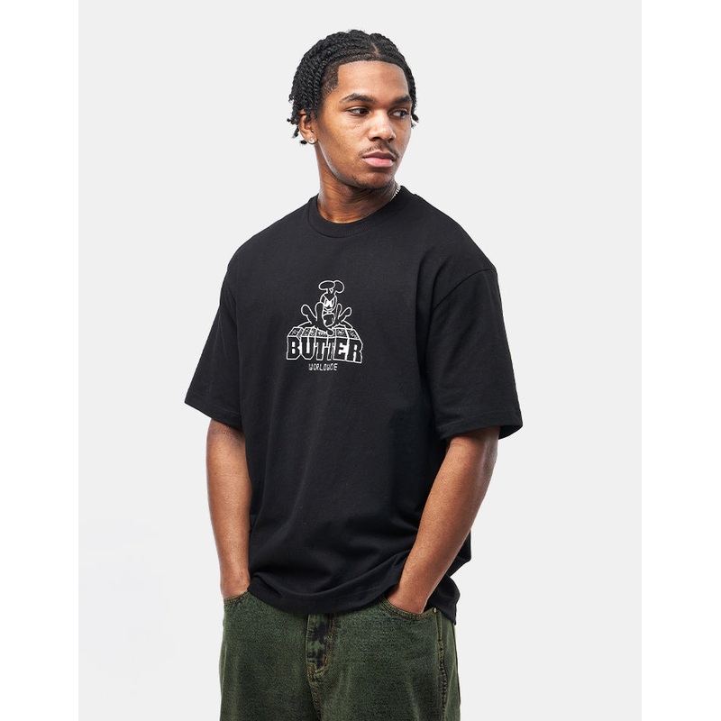 Butter Goods Alien T-Shirt – Black