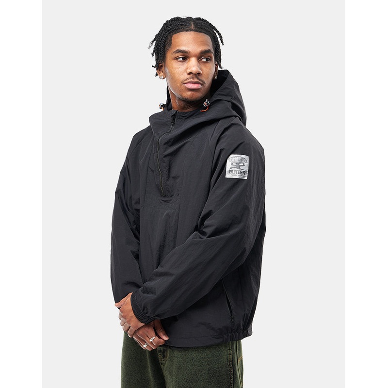 Butter Goods Equipment Anorak – Black