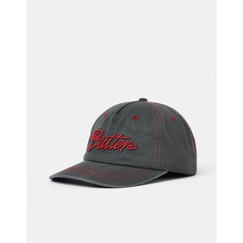 Butter Goods Jive Snapback Cap – Black