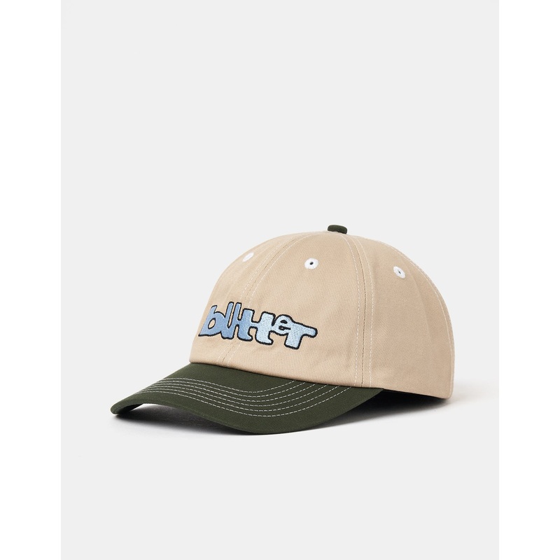Butter Goods Warped 6 Panel Cap – Tan/Seaweed