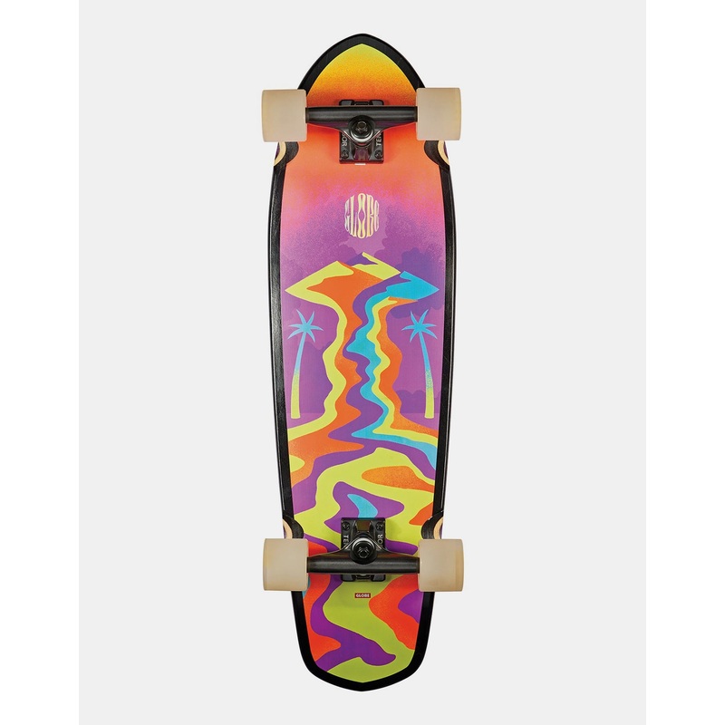 Globe Big Blazer Melted Mountains Cruiser Skateboard – 9.125″