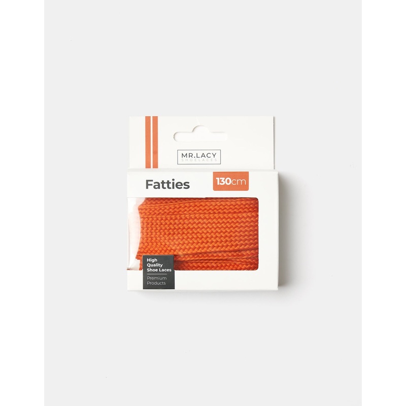 Mr. Lacy Fatties Laces – Burnt Orange