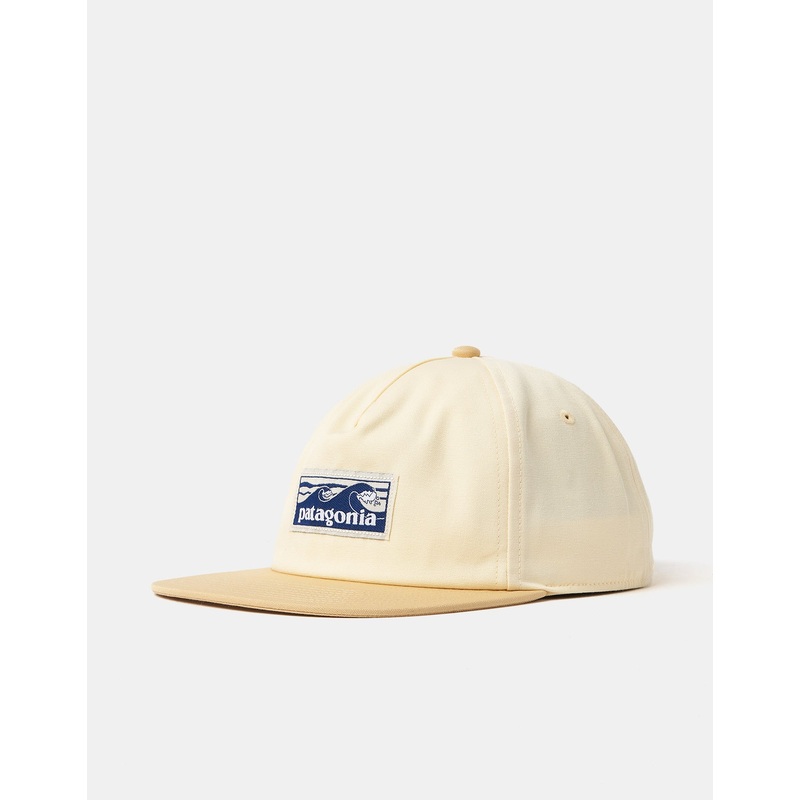 Patagonia Boardshort Label Funfarer Snapback Cap – Buttercup Yellow