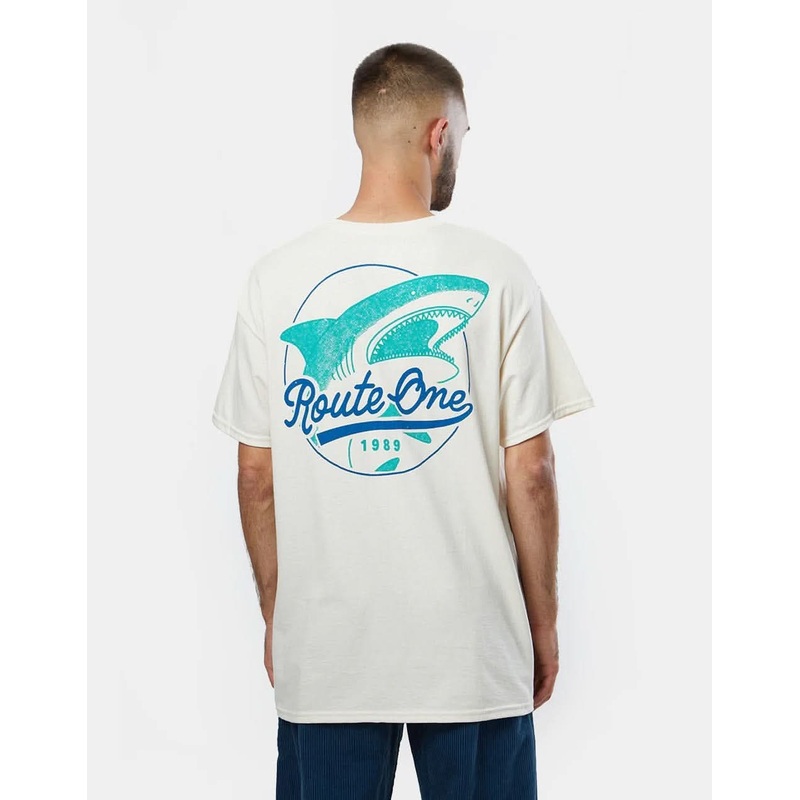Route One Great White T-Shirt – Natural