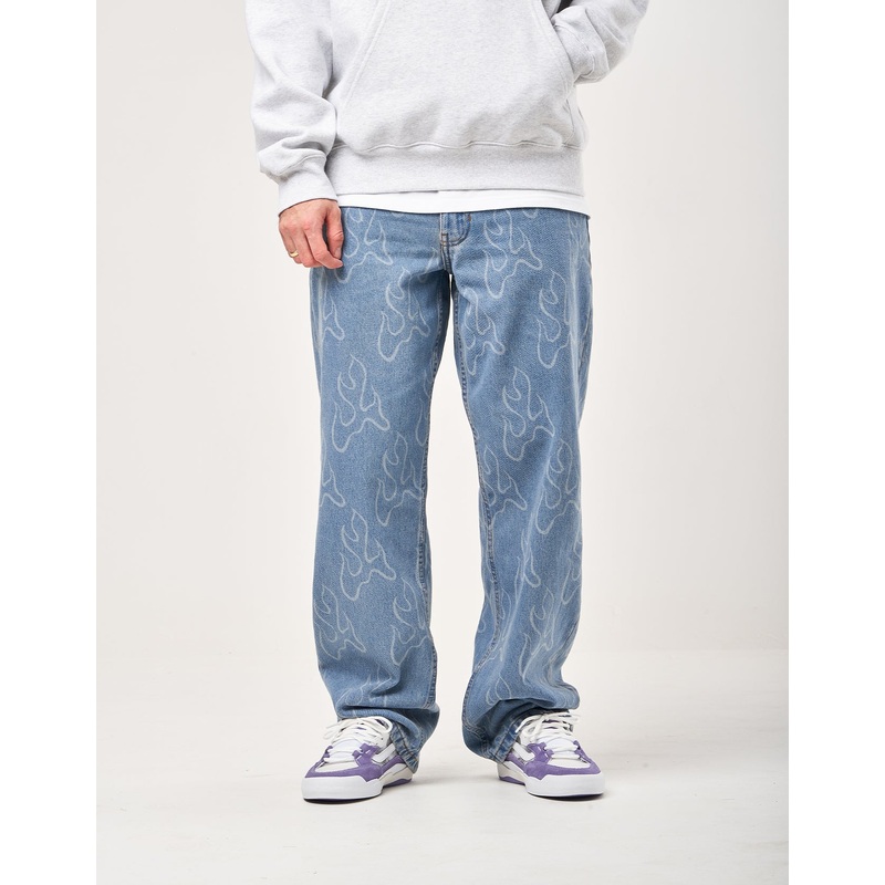 Vans Check-5 Blaze Loose Denim Pant – Stonewash Blue