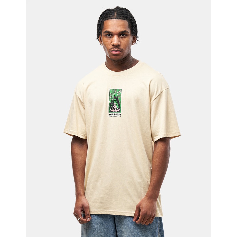 Arbor Chaos Organic T-Shirt – Sand