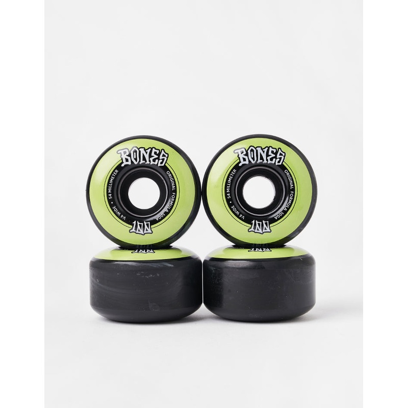 Bones OG Formula V4 Wide 100a BY Skateboard Wheels – 54mm