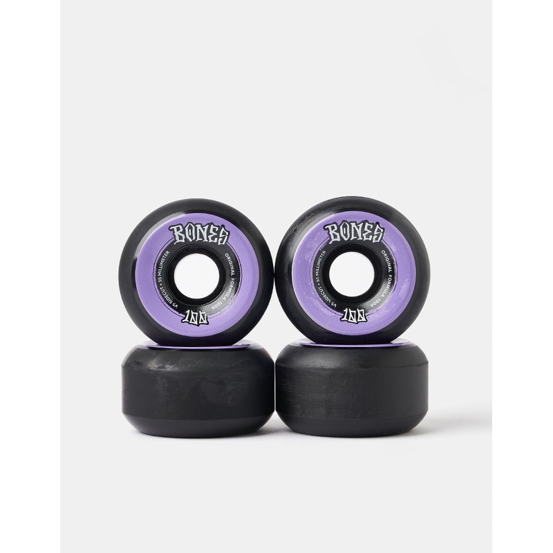 Bones OG Formula V5 Sidecut 100a BP Skateboard Wheels – 55mm