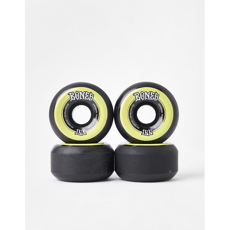 Bones OG Formula V5 Sidecut 100a BY Skateboard Wheels – 54mm