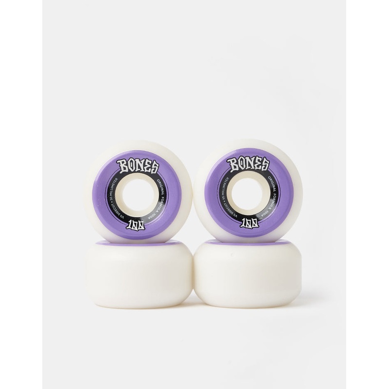 Bones OG Formula V5 Sidecut 100a WP Skateboard Wheels – 55mm