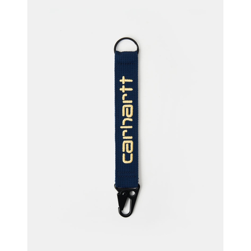 Carhartt WIP Jaden Keyholder – Ink/Air Yellow