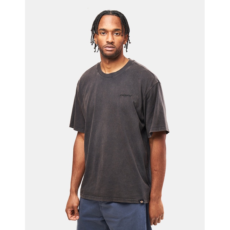 Dickies Plentywood T-Shirt – Double Dye/Acid Wash Black
