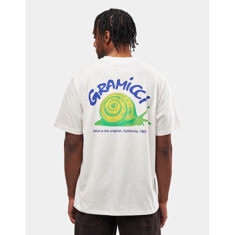 Gramicci Snail T-Shirt – White