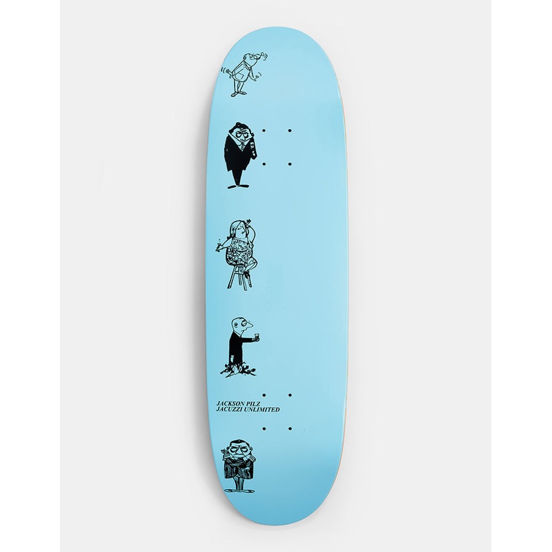 Jacuzzi Unlimited Pilz Patrons EX7 Skateboard Deck – 9.125″