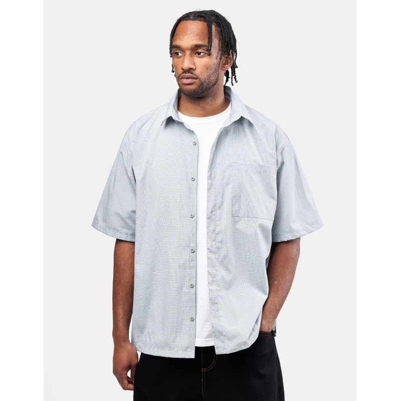 Route One Hendricks S/S Plaid Shirt – Green/Blue