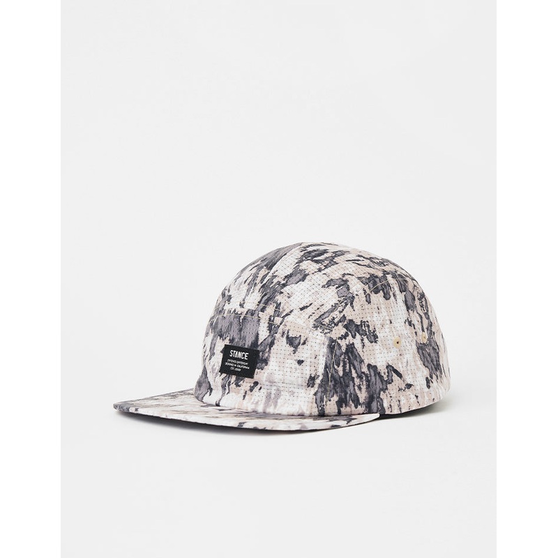 Stance Kinetic Ripstop 5 Panel Cap – Grey Camo