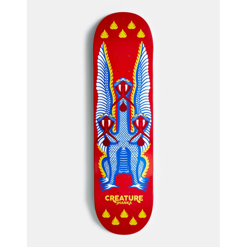 Creature Jhanka Snakes Skateboard Deck – 8.375″