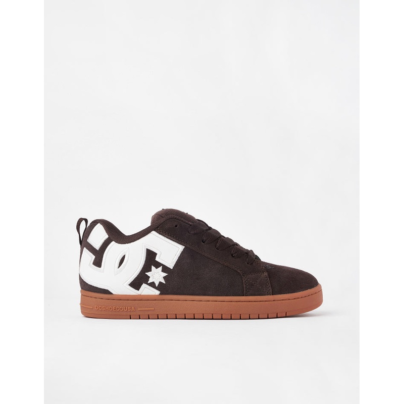 DC Court Graffik Skate Shoes – Brown/Gum