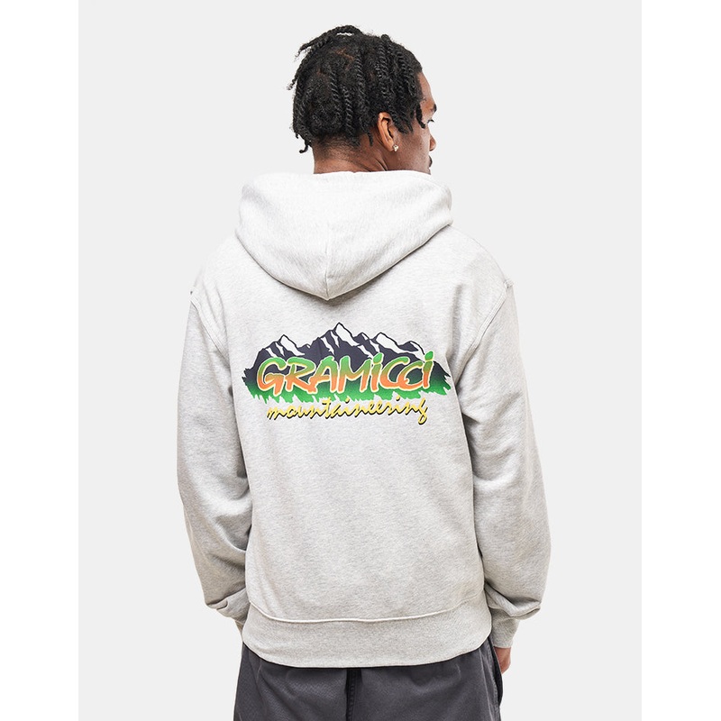 Gramicci Mountaineering Zip Hoodie – Heather Ash