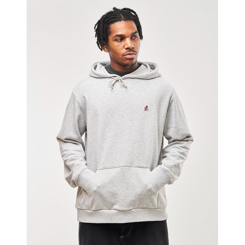 Gramicci One Point Pullover Hoodie – Heather Ash