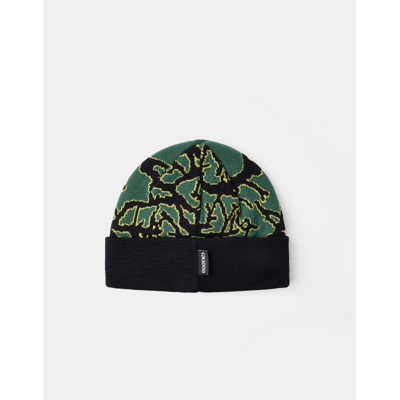GX1000 Argon Beanie – Black/Green