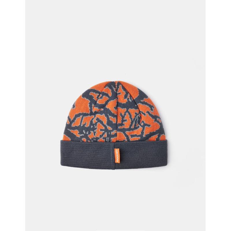 GX1000 Argon Beanie – Grey/Orange