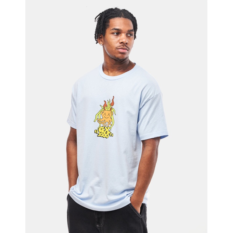 GX1000 Flowerpot T-Shirt – Powder Blue