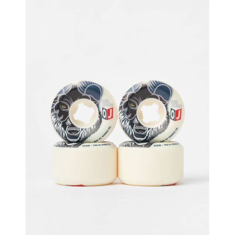 OJ Braun Wolf Elite Hardline 99a Skateboard Wheels – 56mm