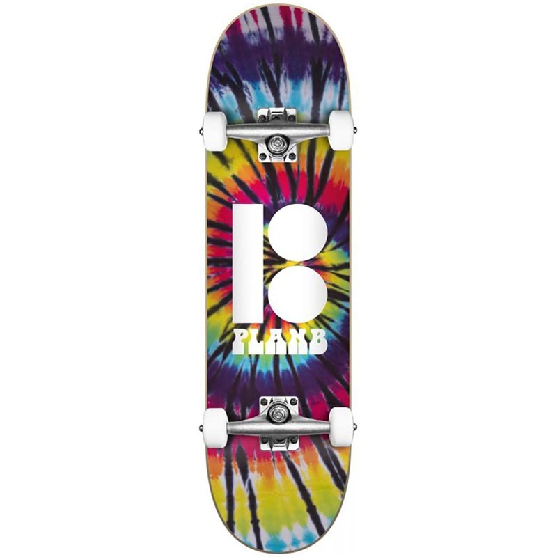 Plan B Team Spiral Complete Skateboard – 7.75″