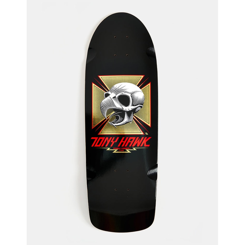Powell Peralta Hawk Gold Foil Bones Brigade S16 Reissue Skateboard Deck – 10″