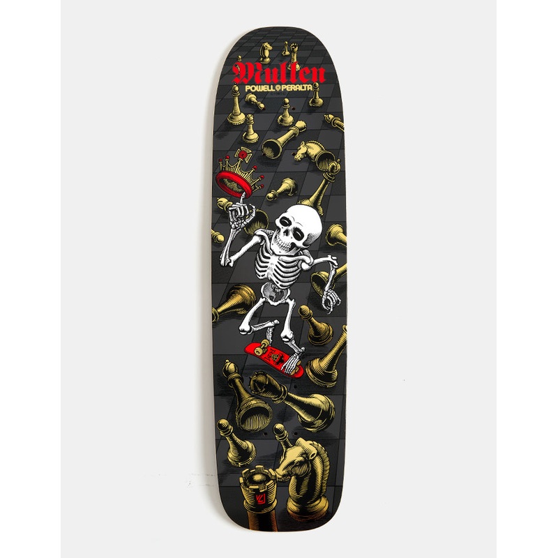 Powell Peralta Mullen Gold Foil Bones Brigade S16 Reissue Skateboard Deck – 7.4″