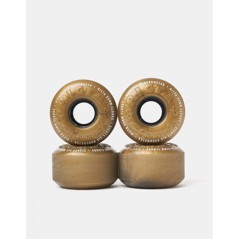 Ricta Metallic Clouds 86a Skateboard Wheels – 55mm