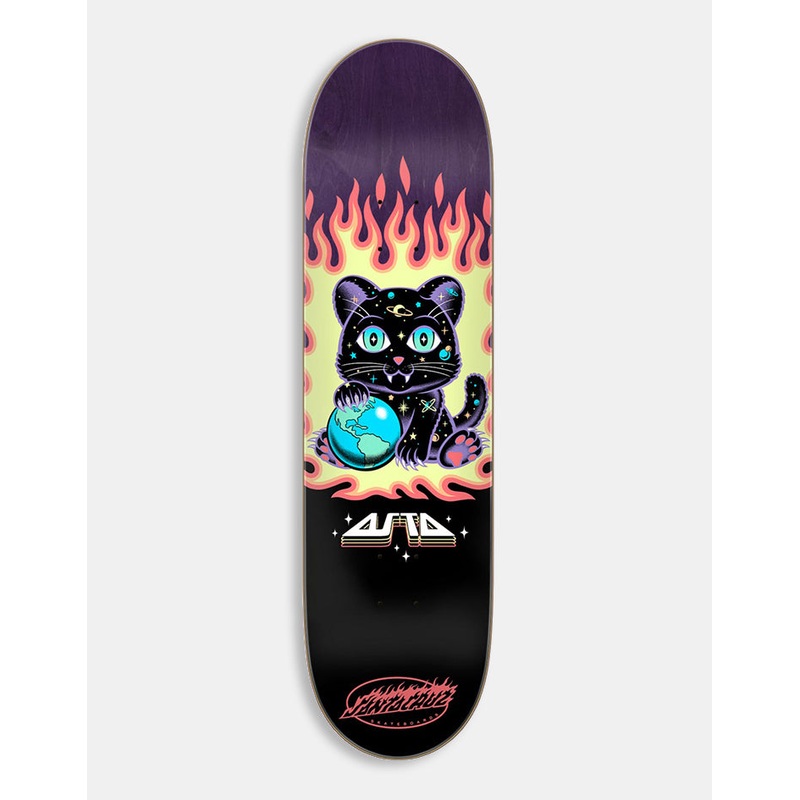 Santa Cruz Asta Space Kitten VX Skateboard Deck – 8″