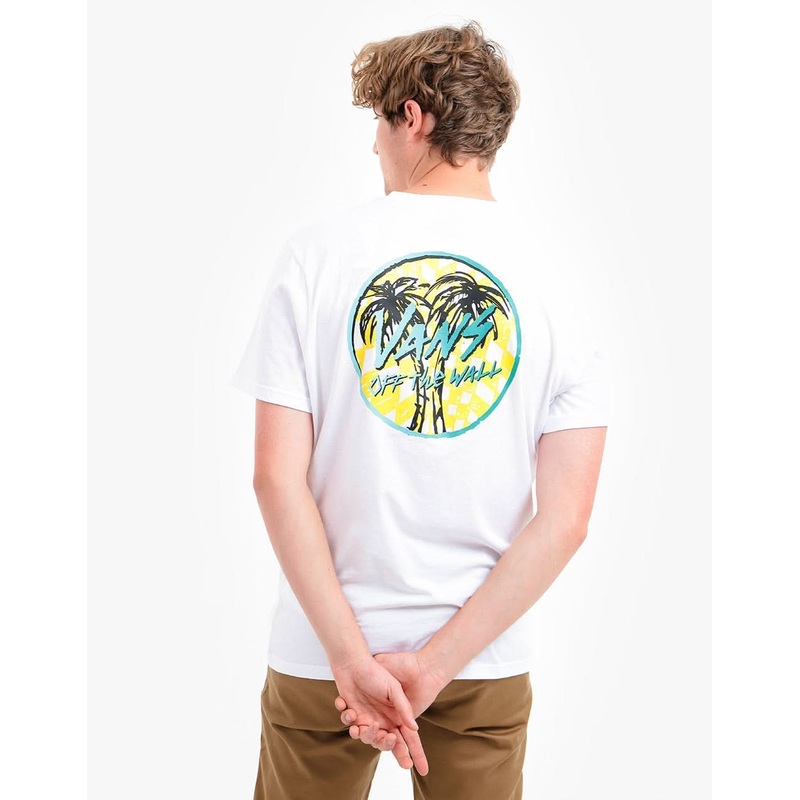 Vans Sketched Palms T-Shirt – White