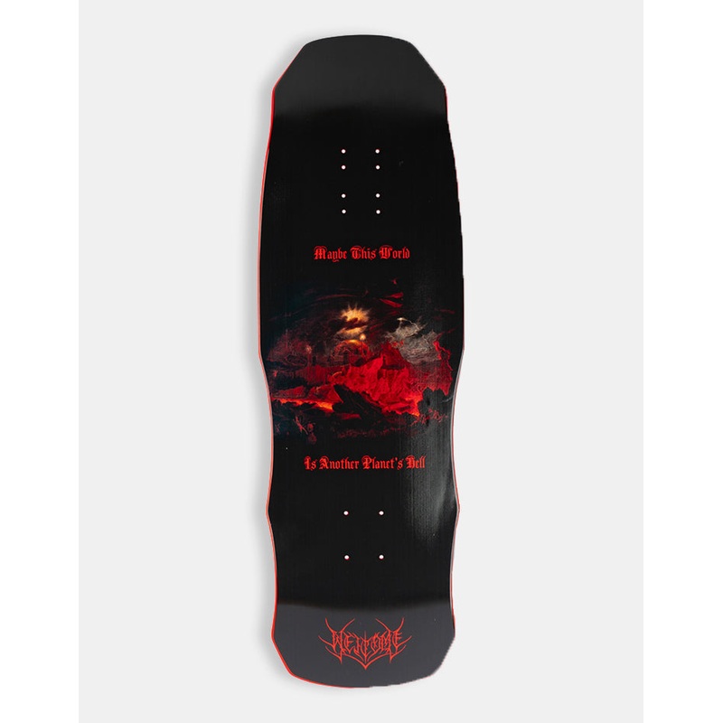 Welcome Depths on Dark Lord Skateboard Deck – 9.85″