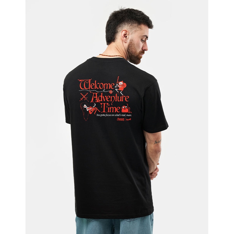 Welcome x Adventure Time BMO T-Shirt – Black