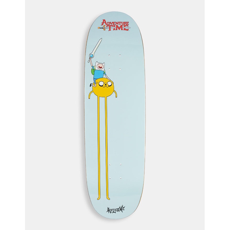 Welcome x Adventure Time Heroes on Boline 2.0 Skateboard Deck – 9.5″