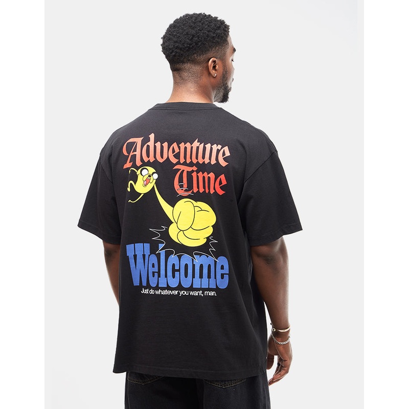 Welcome x Adventure Time Peppermint Butler T-Shirt – Black