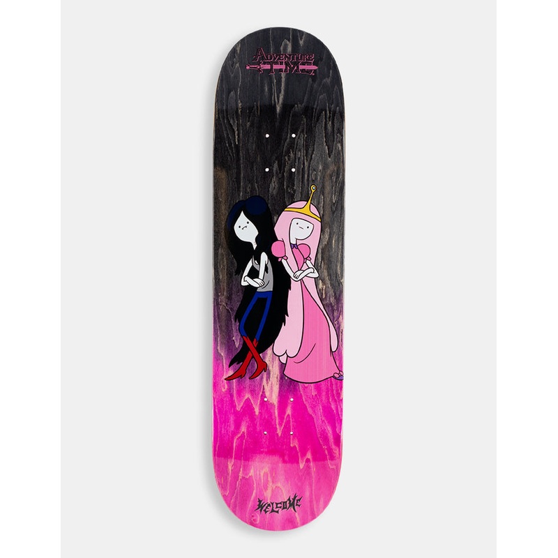 Welcome x Adventure Time Princess Power on Popsicle Skateboard Deck – 8.25″