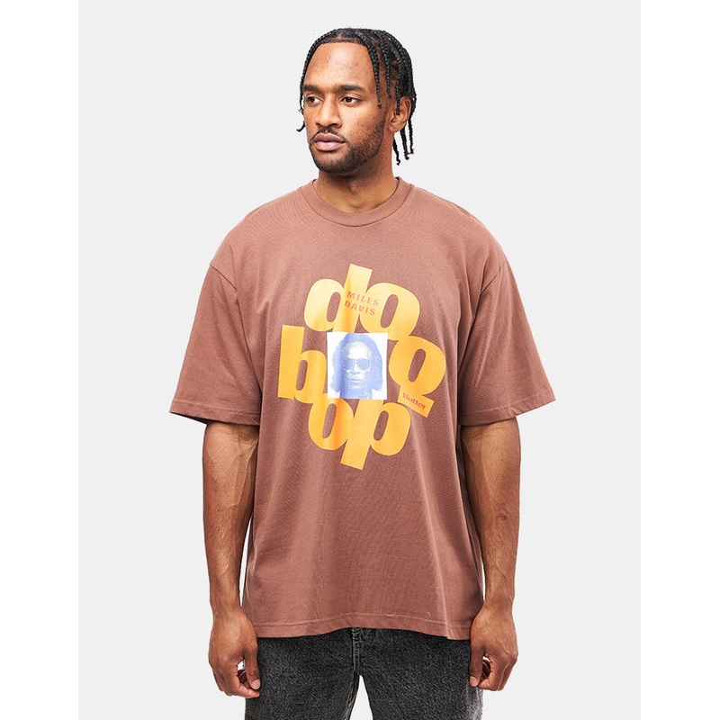 Butter Goods x Miles Davis Doo-Bop T-Shirt – Brown
