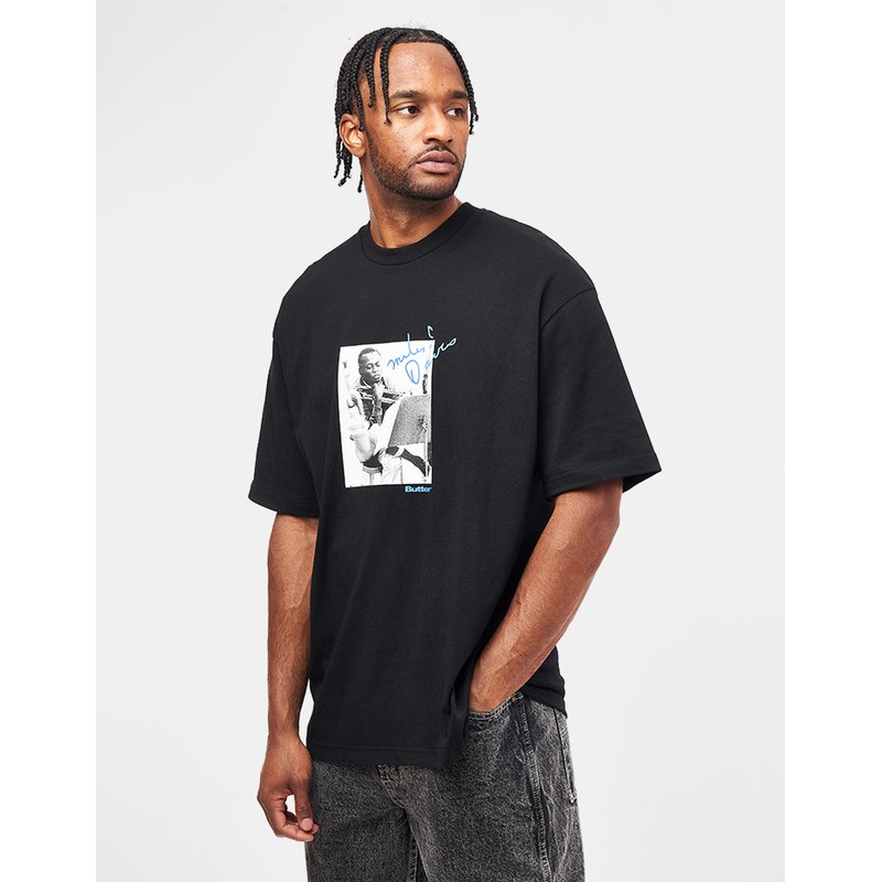 Butter Goods x Miles Davis Kind Of Blue T-Shirt – Black