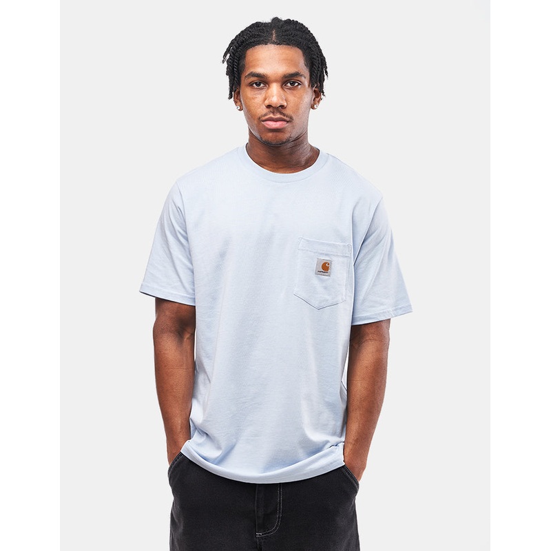 Carhartt WIP S/S Pocket T-Shirt – Air Sky