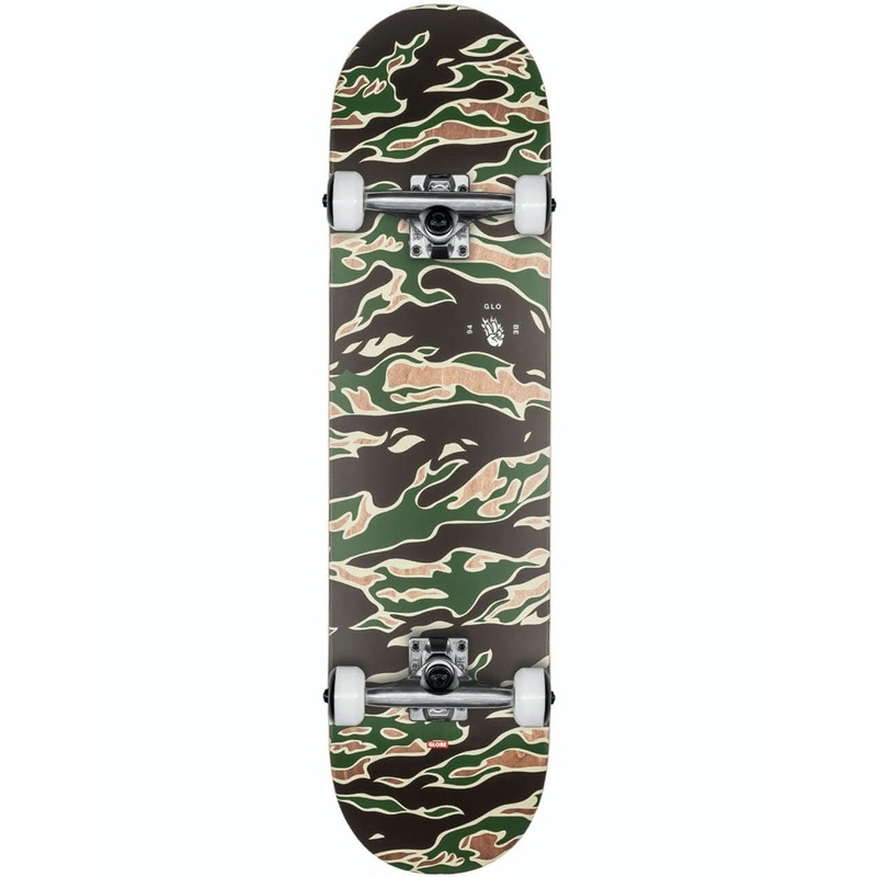Globe G1 Full On Tiger Camo Complete Skateboard – 8″