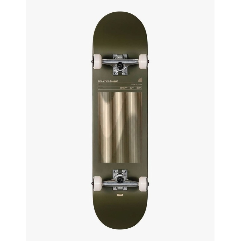 Globe G1 Lineform Olive Complete Skateboard – 8″