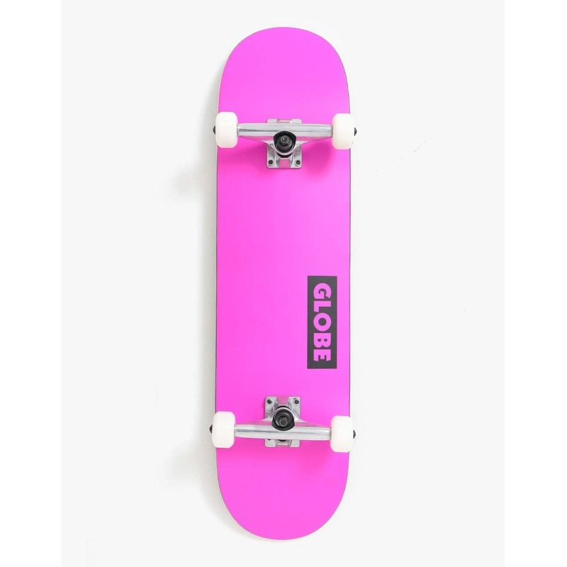 Globe Goodstock Neon Purple Complete Skateboard – 8.25″