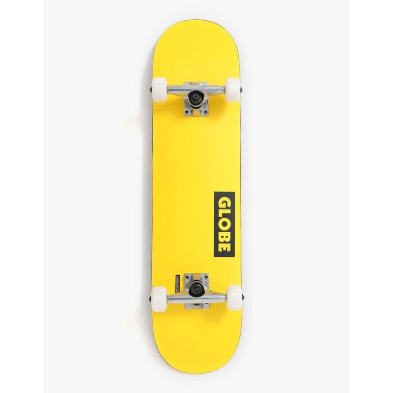 Globe Goodstock Neon Yellow Complete Skateboard – 7.75″