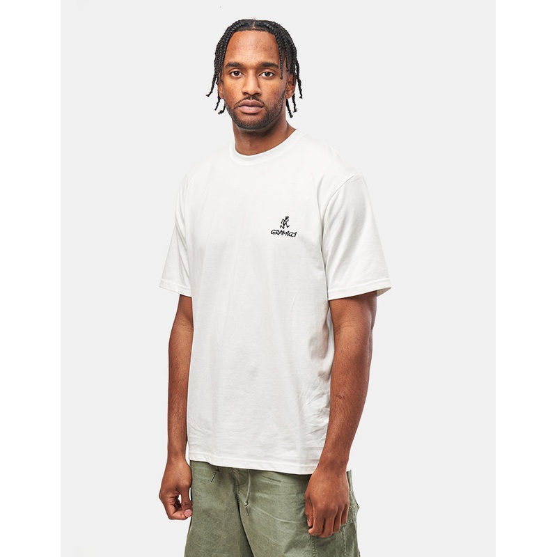 Gramicci One Point Logo T-Shirt – White