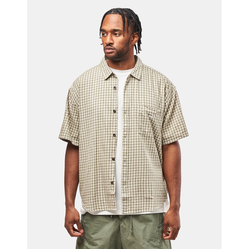 Obey Bigwig Otis Woven S/S Shirt – Birch Multi