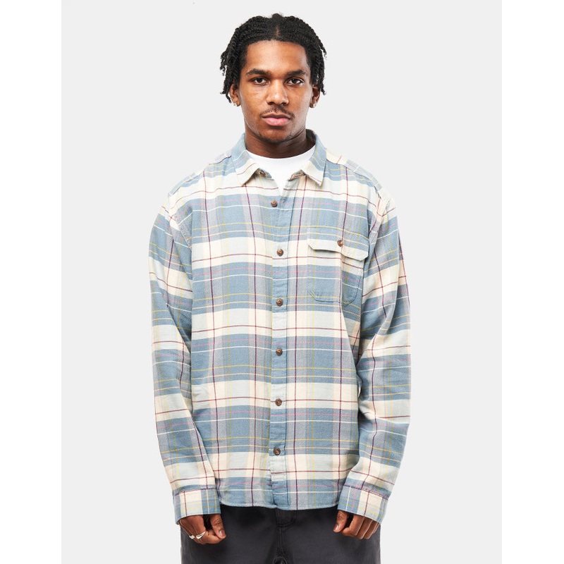 Patagonia Lightweight Fjord L/S Flannel Shirt – Raft: Still Blue