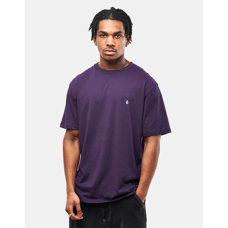 Volcom Stone Blanks T-Shirt – Grape Royal